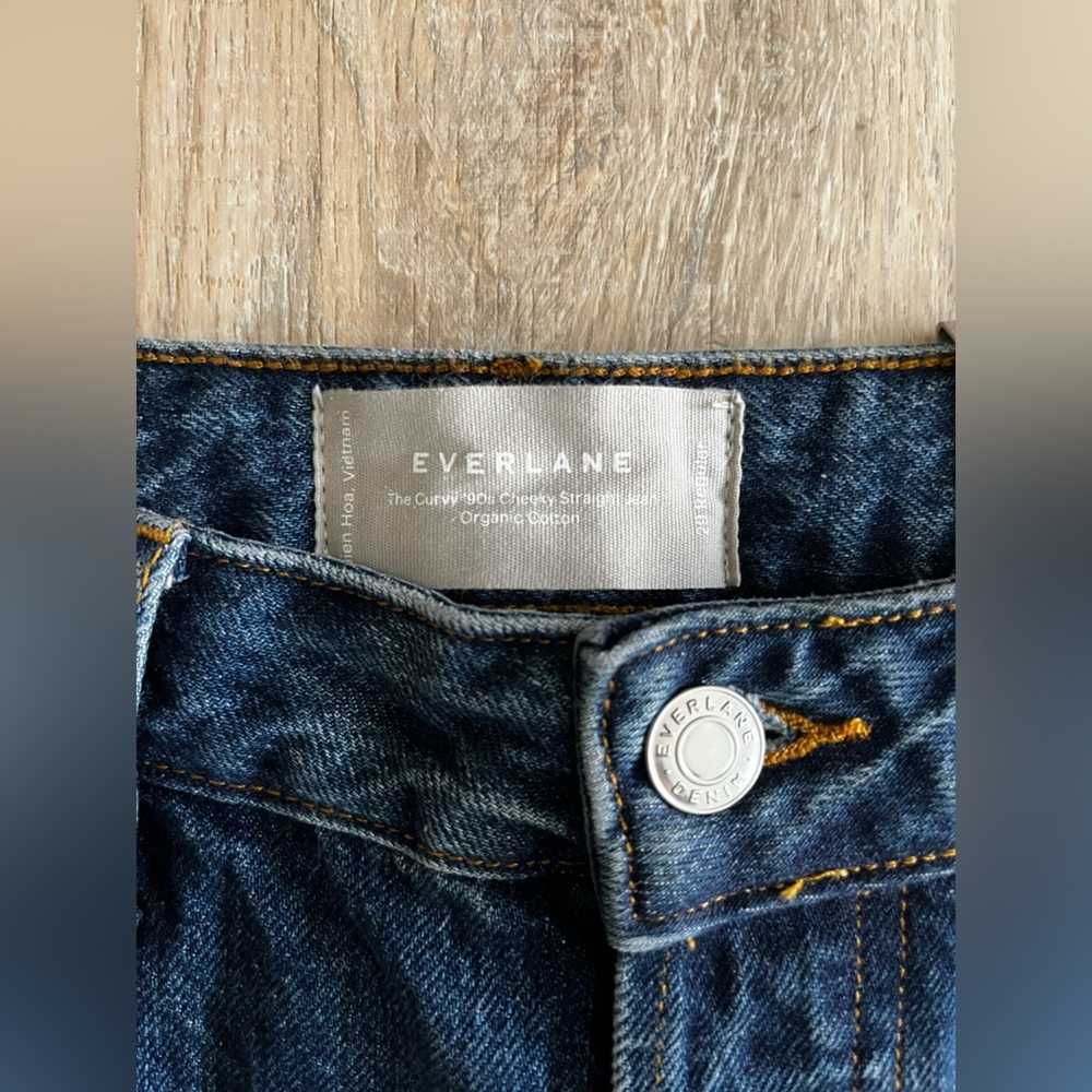 NWT Everlane Women’s The ’90s Cheeky Jean Deep Atlantic - Size 29 - Picture 5 of 10